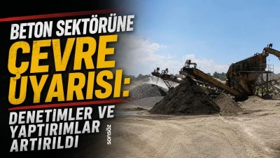 BETON SEKT&Ouml;R&Uuml;NE &Ccedil;EVRE UYARISI