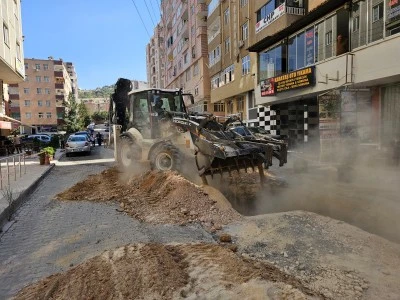 &nbsp;B&uuml;y&uuml;kşehir Belediyesi Artuklu il&ccedil;esindeki &ccedil;alışmalarını s&uuml;rd&uuml;r&uuml;yor