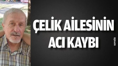 &Ccedil;ELİK AİLESİNİN ACI KAYBI