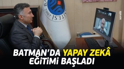 Batman&rsquo;da yapay zek&acirc; eğitimi başladı