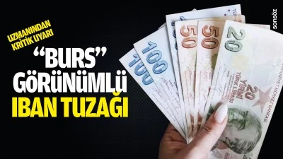"Burs" g&ouml;r&uuml;n&uuml;ml&uuml; IBAN tuzağı: Uzmanından kritik uyarı