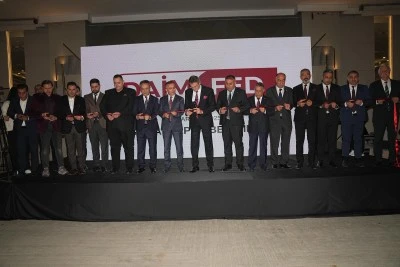 Doğu Akdeniz İnşaat M&uuml;teahhit Birlikleri Federasyonu&nbsp;Gaziantep&nbsp;Şubesi a&ccedil;ıldı