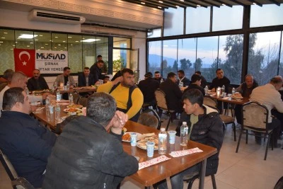 &nbsp;M&Uuml;SİAD tarafından iftar programı d&uuml;zenlendi