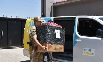Kilometrelerce uzaktan g&ouml;nderilen mektuplar&nbsp;Şırnak'ta Mehmet&ccedil;ik'e moral oldu