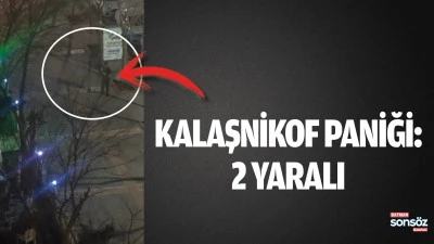 BATMAN&rsquo;DA KALAŞNİKOF PANİĞİ: 2 YARALI, SALDIRGAN YAKALANDI