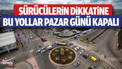 Pazar G&uuml;n&uuml; Batman&rsquo;da Trafiğe Dikkat! Bu G&uuml;zerg&acirc;hlar Kapatılacak