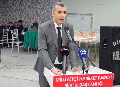 &nbsp;MHP İl Başkanlığınca iftar programı d&uuml;zenlendi