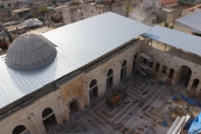 &nbsp;Ulu Cami'nin restorasyonunda sona yaklaşıldı