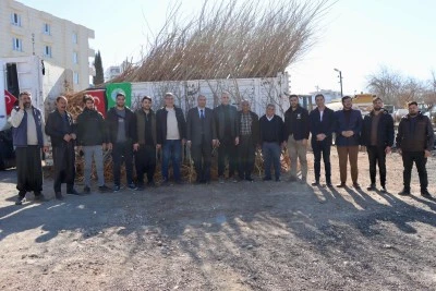 &nbsp;İpek b&ouml;ceği &uuml;reticilerine dut fidanı desteği