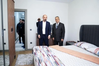 &nbsp;Depremzedeler i&ccedil;in yapılan 1000 konutluk mahalle projesinin sonuna gelindi