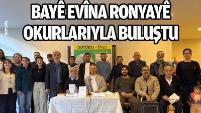 Bay&ecirc; Ev&icirc;na Ronyay&ecirc;, okurlarıyla buluştu