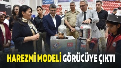 Harezm&icirc; Modeli g&ouml;r&uuml;c&uuml;ye &ccedil;ıktı