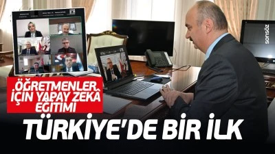 T&uuml;rkiye&rsquo;de bir ilk: &Ouml;ğretmenler i&ccedil;in yapay zek&acirc; eğitimi