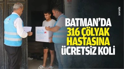 Batman&rsquo;da 316 &ccedil;&ouml;lyak hastasına &uuml;cretsiz koli&hellip;&nbsp;