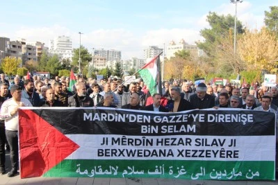 &nbsp;İsrail'in Gazze'ye y&ouml;nelik saldırıları protesto edildi