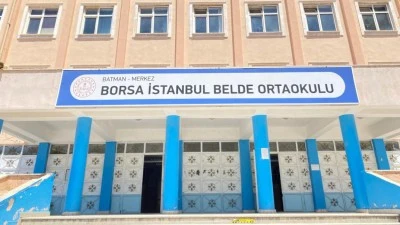 BATMAN MERKEZ BORSA İSTANBUL BELDE İLKOKULU KONFERANS SALONU ONARIM VE BAKIM İŞİ