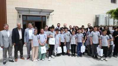 &nbsp;"Suyu Boşa Harcama, Geleceği Kucakla" yarışması &ouml;d&uuml;l t&ouml;reni d&uuml;zenlendi
