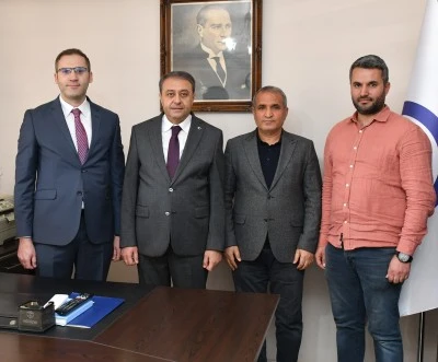 Hasan Şıldak'tan AA&nbsp;Şanlıurfa&nbsp;B&uuml;rosuna ziyaret