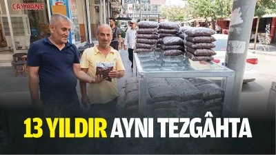 13 yıldır aynı tezg&acirc;hta