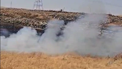 Şırnak'ta anız 
