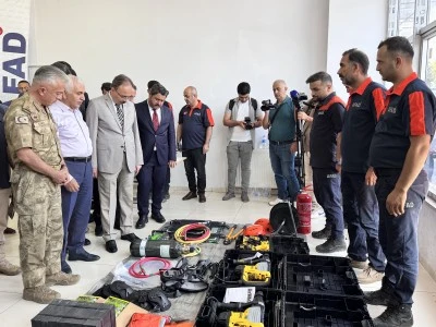 &nbsp;"AFAD Destek G&ouml;n&uuml;ll&uuml;leri Kimlik Kartı Dağıtım T&ouml;reni" d&uuml;zenlendi