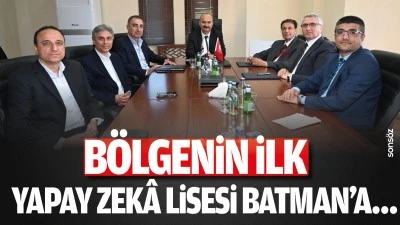 B&ouml;lgenin ilk yapay zek&acirc; lisesi Batman&rsquo;a&hellip;