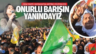 &nbsp;&ldquo;Onurlu barışın yanındayız&rdquo;