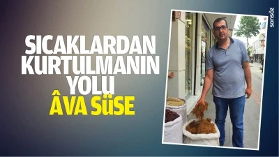 Sıcaklardan kurtulmanın yolu &acirc;va s&ucirc;se&hellip;