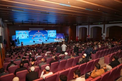 &nbsp;Kur'an-ı Kerim'i G&uuml;zel Okuma Yarışması'nın finali yapılıyor