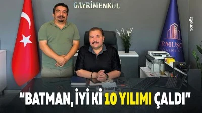 &nbsp;&ldquo;Batman, iyi ki 10 yılımı &ccedil;aldı&rdquo;