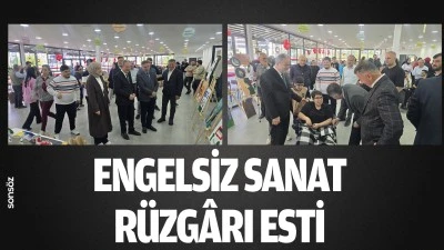 Batman&rsquo;da engelsiz sanat r&uuml;zg&acirc;rı esti