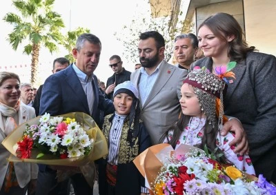 CHP Genel Başkanı &Ouml;zel,&nbsp;Kilis'te temaslarda bulundu