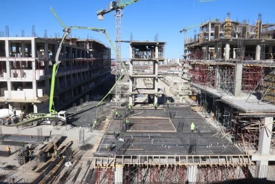 &nbsp;Kayapınar Şehir Hastanesi hızla y&uuml;kseliyor