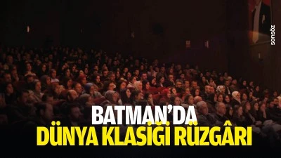 Batman&rsquo;da d&uuml;nya klasiği r&uuml;zg&acirc;rı