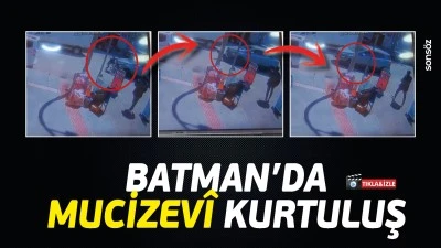 Batman&rsquo;da mucizev&icirc; kurtuluş