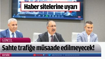 Haber sitelerine uyarı