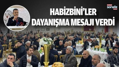 Habizbini&rsquo;ler, dayanışma mesajı verdi