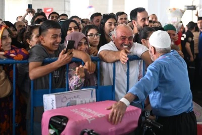 hacıların ilk kafileleri Gaziantep'te