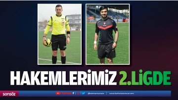 Hakemlerimiz 2.ligde