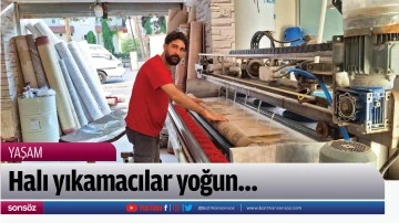 Halı yıkamacılar yoğun&hellip;