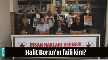 HALİT BORAN&rsquo;IN FAİLİ KİM?