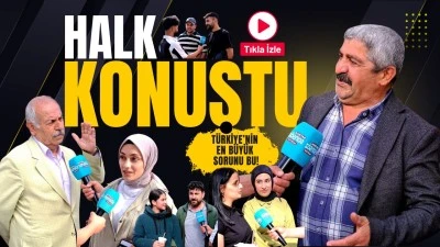 Halk konuştu: T&uuml;rkiye&rsquo;nin en b&uuml;y&uuml;k sorunu bu!