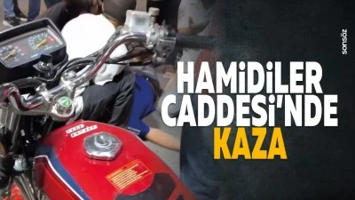 Hamidiler Caddesi&rsquo;nde kaza
