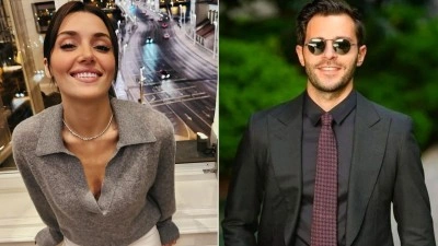 Hande Er&ccedil;el ve Hakan Sabancı Amerika'da Tatilde