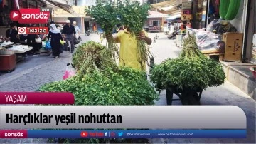 Har&ccedil;lıklar yeşil nohuttan