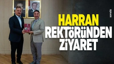 Harran Rekt&ouml;r&uuml;nden ziyaret