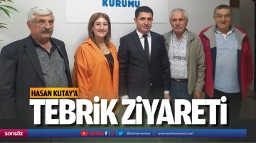 Hasan Kutay&rsquo;a tebrik ziyareti