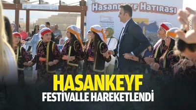 Hasankeyf, festivalle hareketlendi
