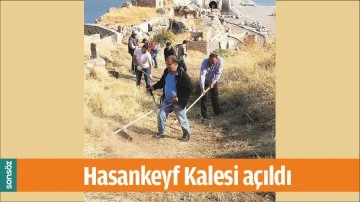 HASANKEYF KALESİ A&Ccedil;ILDI