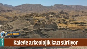 HASANKEYF KALESİNDE ARKEOLOJİK KAZI S&Uuml;R&Uuml;YOR